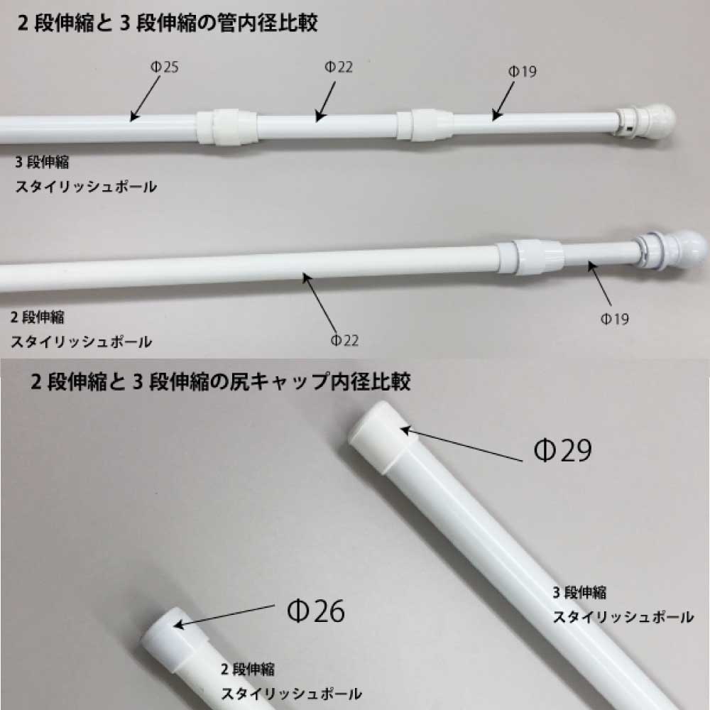 楽天市場】【送料込】20本セット まとめ買い のぼりポール 3段伸縮