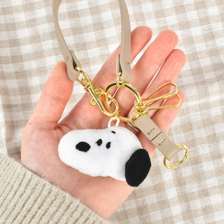 楽天市場】キーホルダー スヌーピー キャラクター キーチャーム 3連