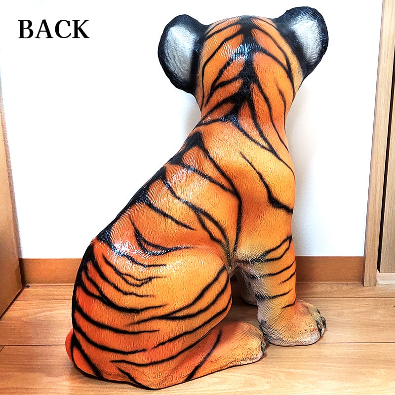 楽天市場】置物 トラ フィギュア チャイルドタイガー オブジェ 子虎