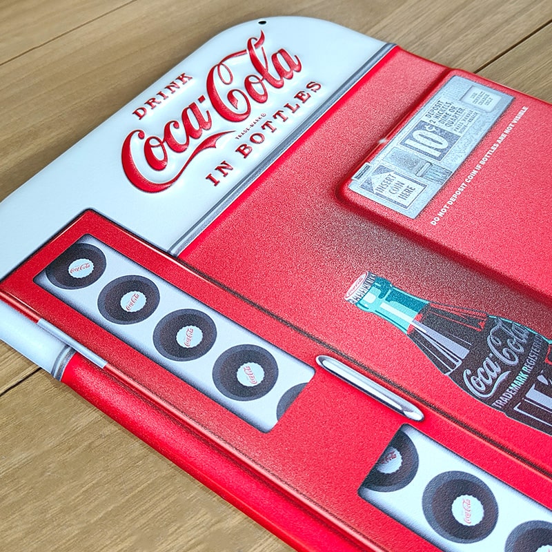 楽天市場】ブリキ看板 コカコーラ プレート おしゃれ ベンディング