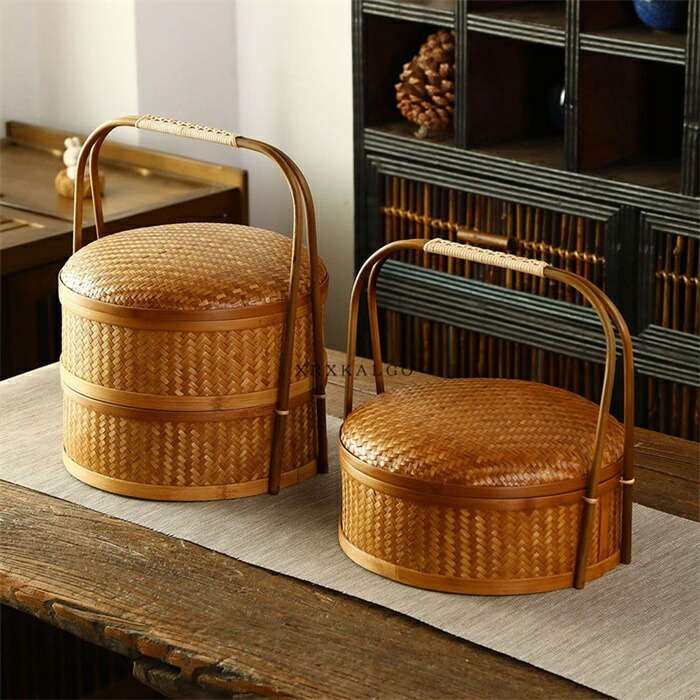 楽天市場】【時間限定全品10%OFF】竹かご 竹 収納カゴ 手編み 整理かご