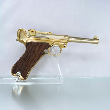 楽天市場】マルシン ルガー P08 木製グリップ ダミーカート仕様 4