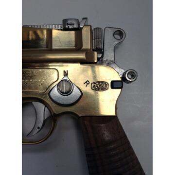 楽天市場】マルシン モーゼル M712 ノーマル刻印 木グリ付き（金属製