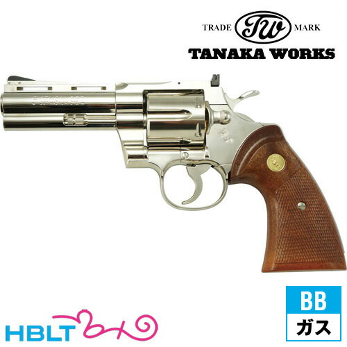 楽天市場】タナカワークス コルト パイソン R-model ニッケル/シルバー