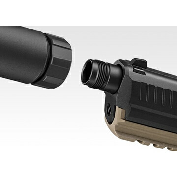 楽天市場】東京マルイ H&K HK45 TACTICAL サイレンサー付 フレーム FDE