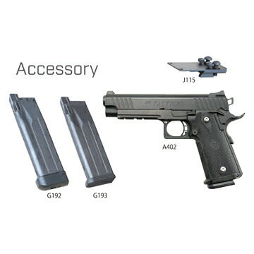 楽天市場】KSC STI タクティカル 5.0 SYSTEM7 ブラック｜A402（ガス