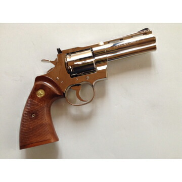 楽天市場】タナカワークス コルト パイソン R-model ニッケル/シルバー