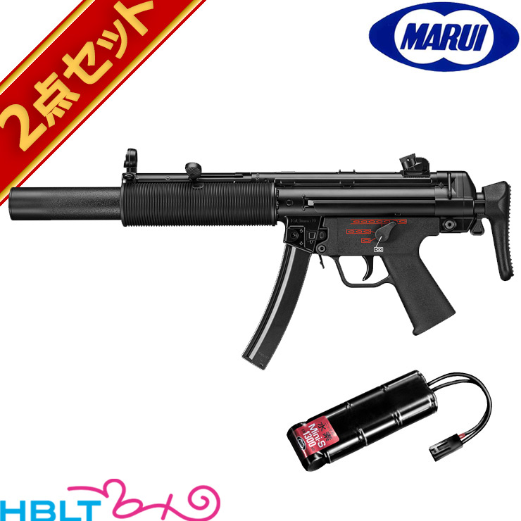 楽天市場】東京マルイ MP5 SD6 次世代電動ガン バッテリーセット : HBLT