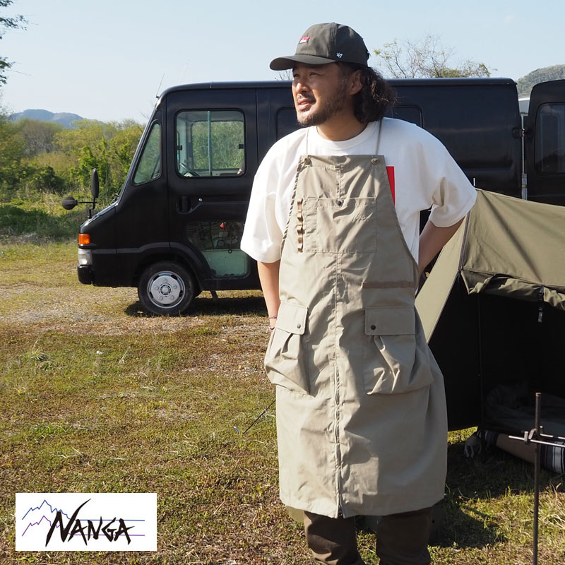 楽天市場】NANGA ナンガ エプロン TAKIBI FIELD APRON N1ta 難燃 難燃