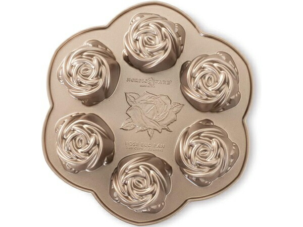 楽天市場】Nordic Ware ノルディックウエア ローズバッド(薔薇のつぼみ
