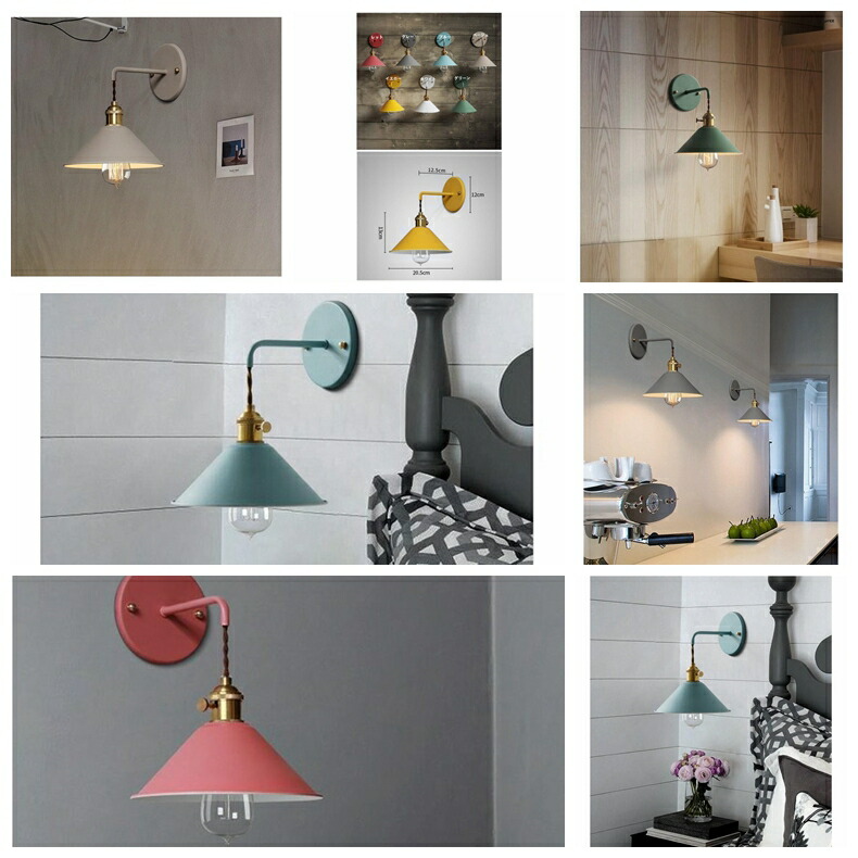 楽天市場】レトロ 壁掛け照明 ブラケットライト アンティーク風 壁付け