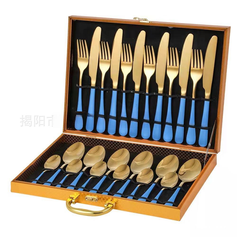 楽天市場】豪華カトラリーセット 24点 ステンレス 鋼 ゴールド