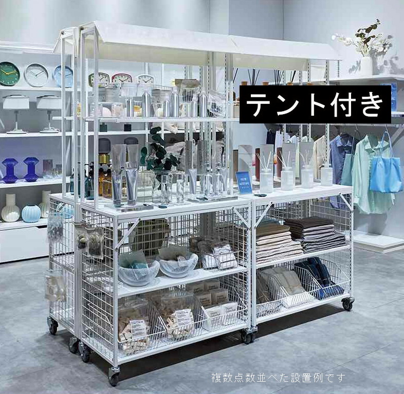 楽天市場】店頭プロモーション ディスプレイ什器 ワゴン 屋台 マルシェ