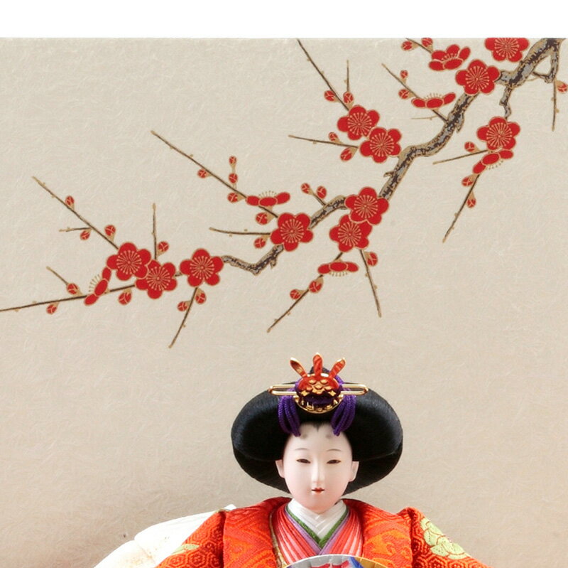 楽天市場】【クーポン利用で5%OFF】雛人形 久月 ひな人形 平飾り 親王