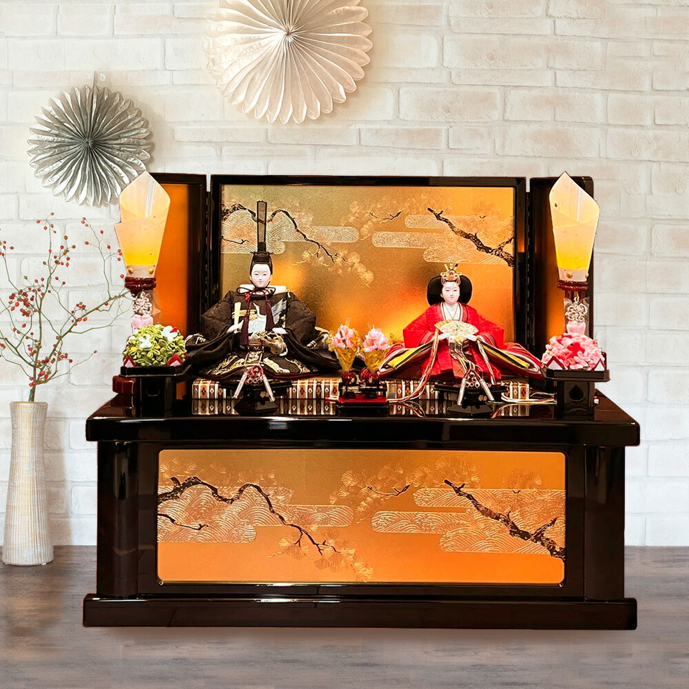 楽天市場】【 高級感溢れる 雛人形 】【 おしゃれ インテリア あすか雛