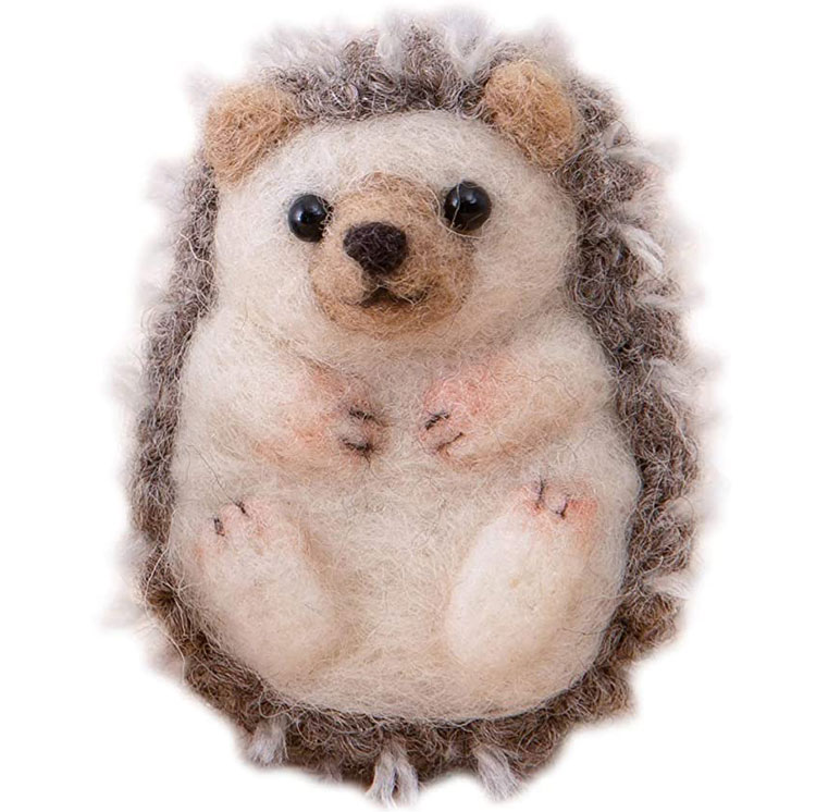 楽天市場】ハリネズミ兄弟のマスコット手作りキット フェルト手芸