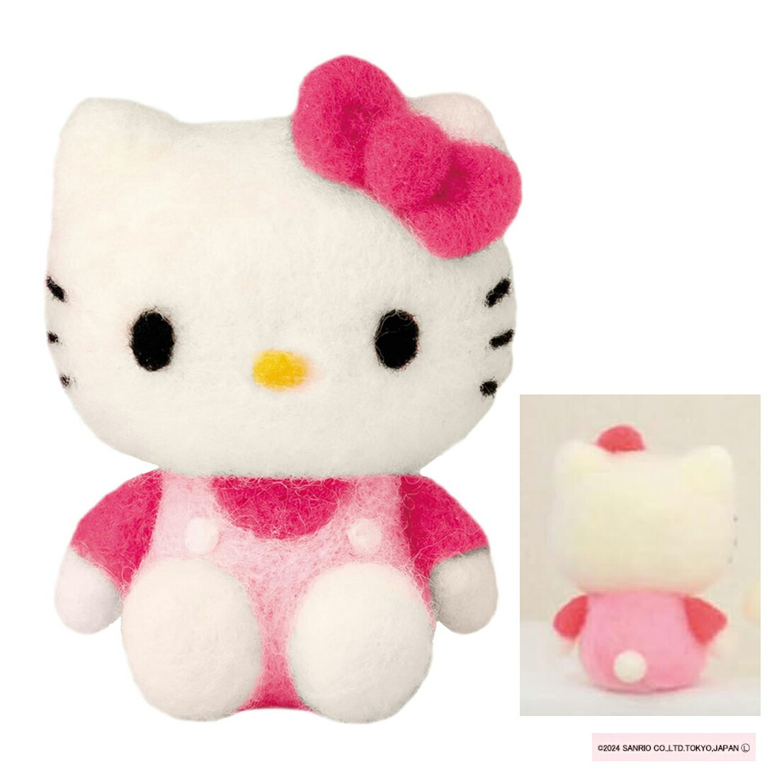 楽天市場】キティちゃん 手作りキット フェルト手芸 ハローキティ