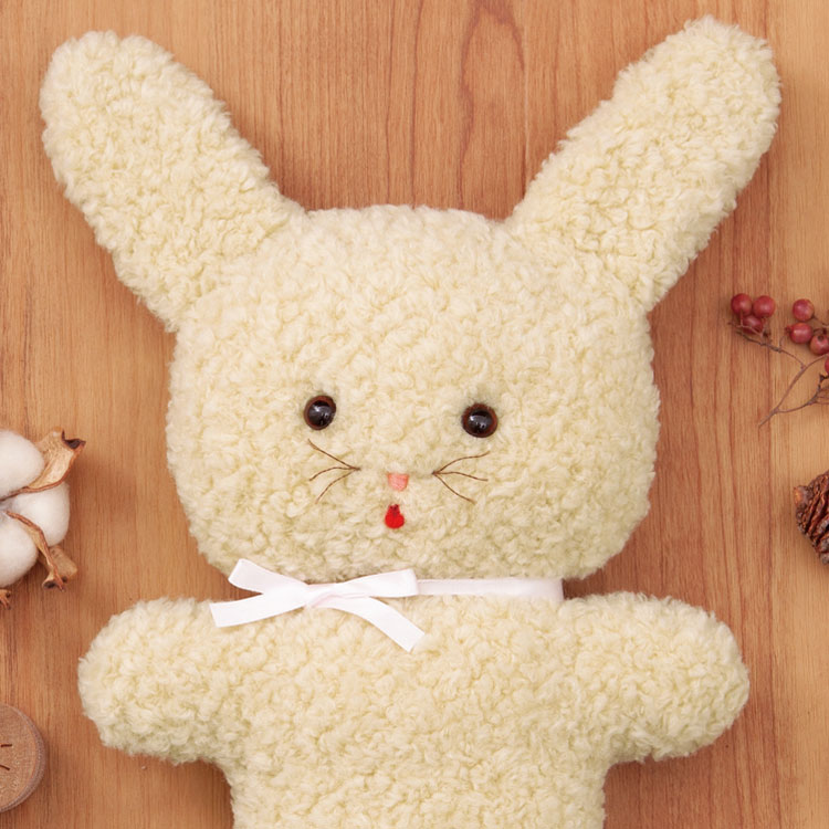 楽天市場】【手作りキット】綿・針・ペレット50g付き うさぎ の