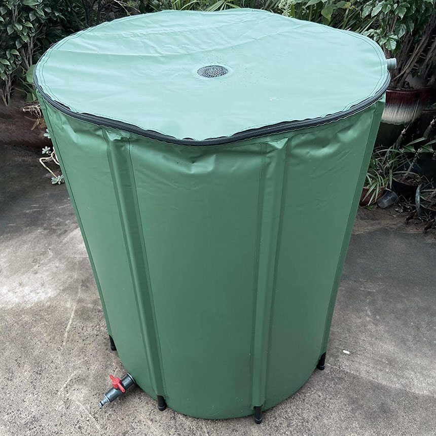 楽天市場】貯水タンク 雨水タンク 折りたたみ式 200L ウォーターバケツ