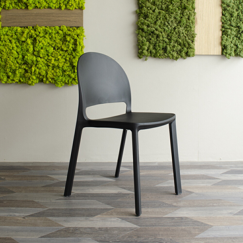 楽天市場】ルナ チェア | スタッキング ダイニング オフィス