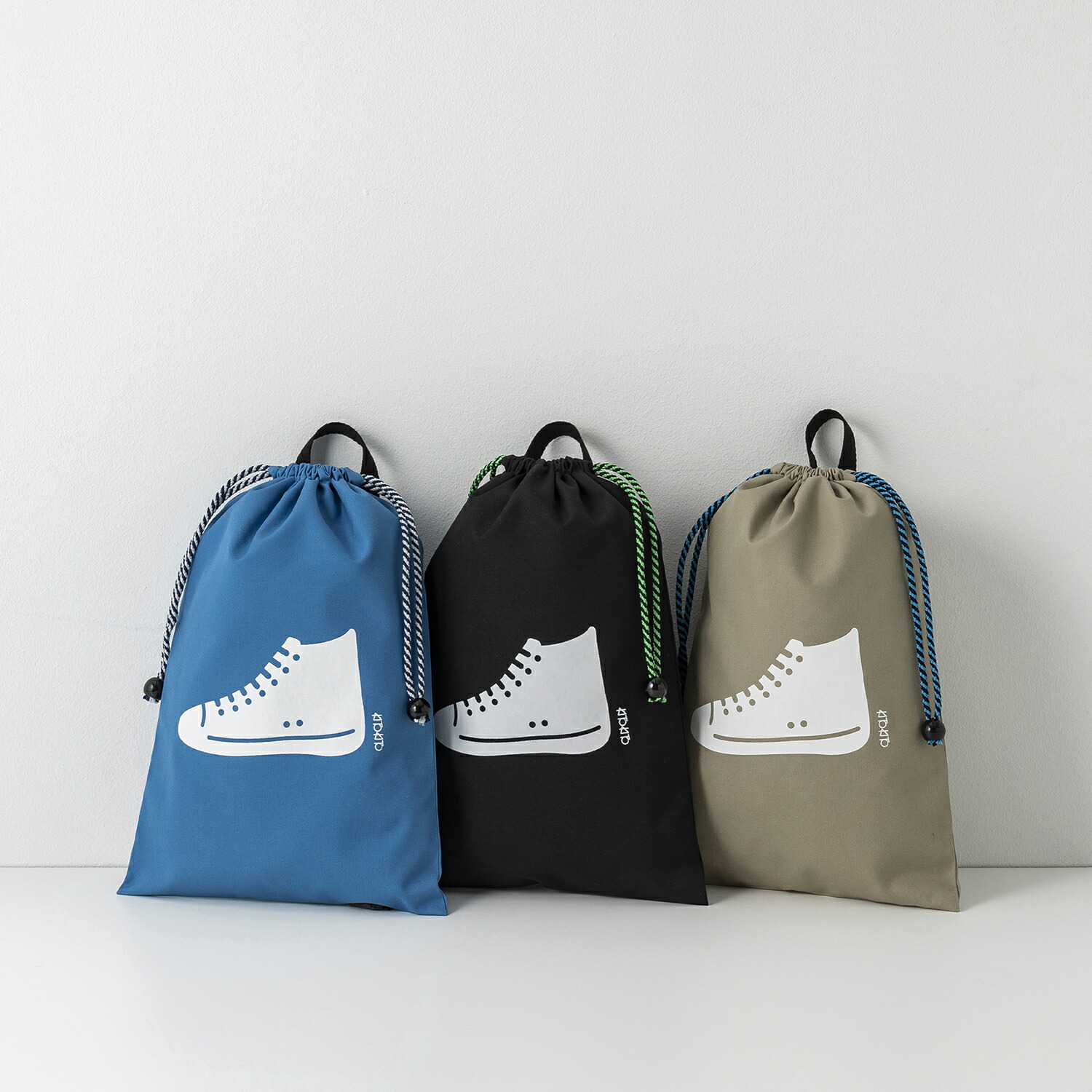 楽天市場】KITOKITO シューズバッグ 巾着 L M 上履き入れ 男の子