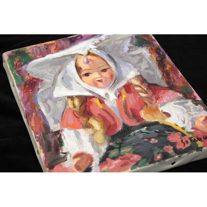 楽天市場】絵画 山田説義 油絵・油彩画 『人形』 人形 静物 一点物