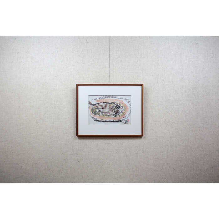 楽天市場】絵画 赤平浩一 水彩画 『カジカ』 静物 魚 優しい 淡い 一点