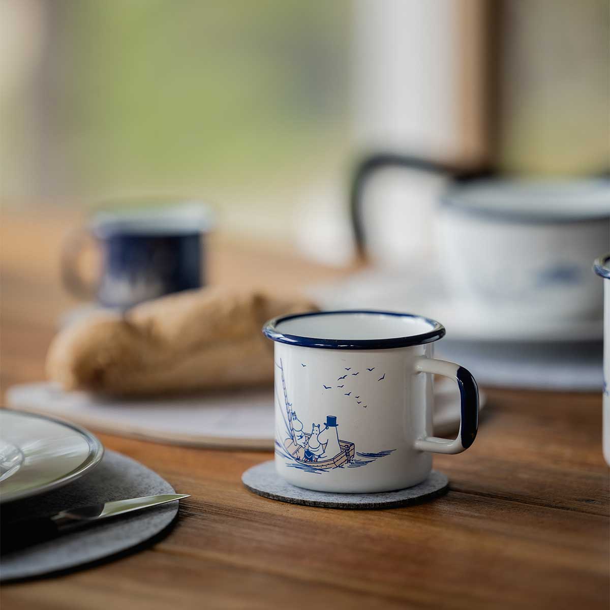 楽天市場】Moomin ムーミン Muurla ムールラ ホーローマグ