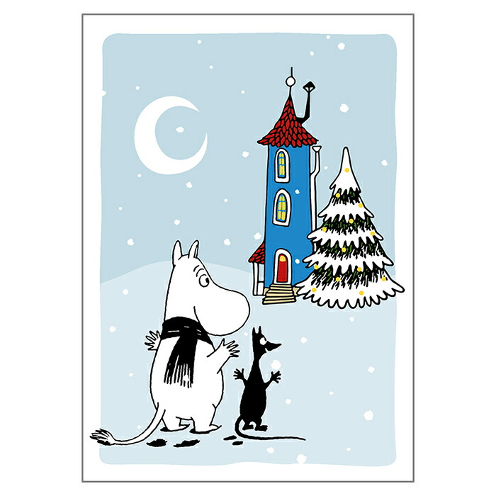 楽天市場】Moomin ムーミン Putinki プティンキ クリスマスポスト