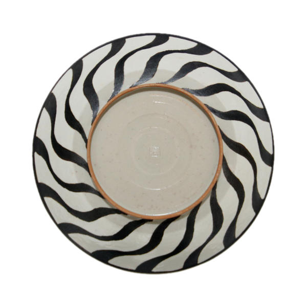 楽天市場】苧野憲夫 九谷焼10号飾り皿 彩流金魚 : 九谷陶芸 北山堂