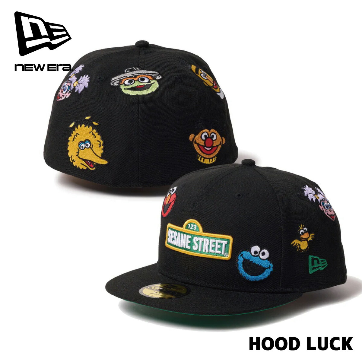 楽天市場】ニューエラ キャップ 59fifty コラボ SESAME STREET セサミ