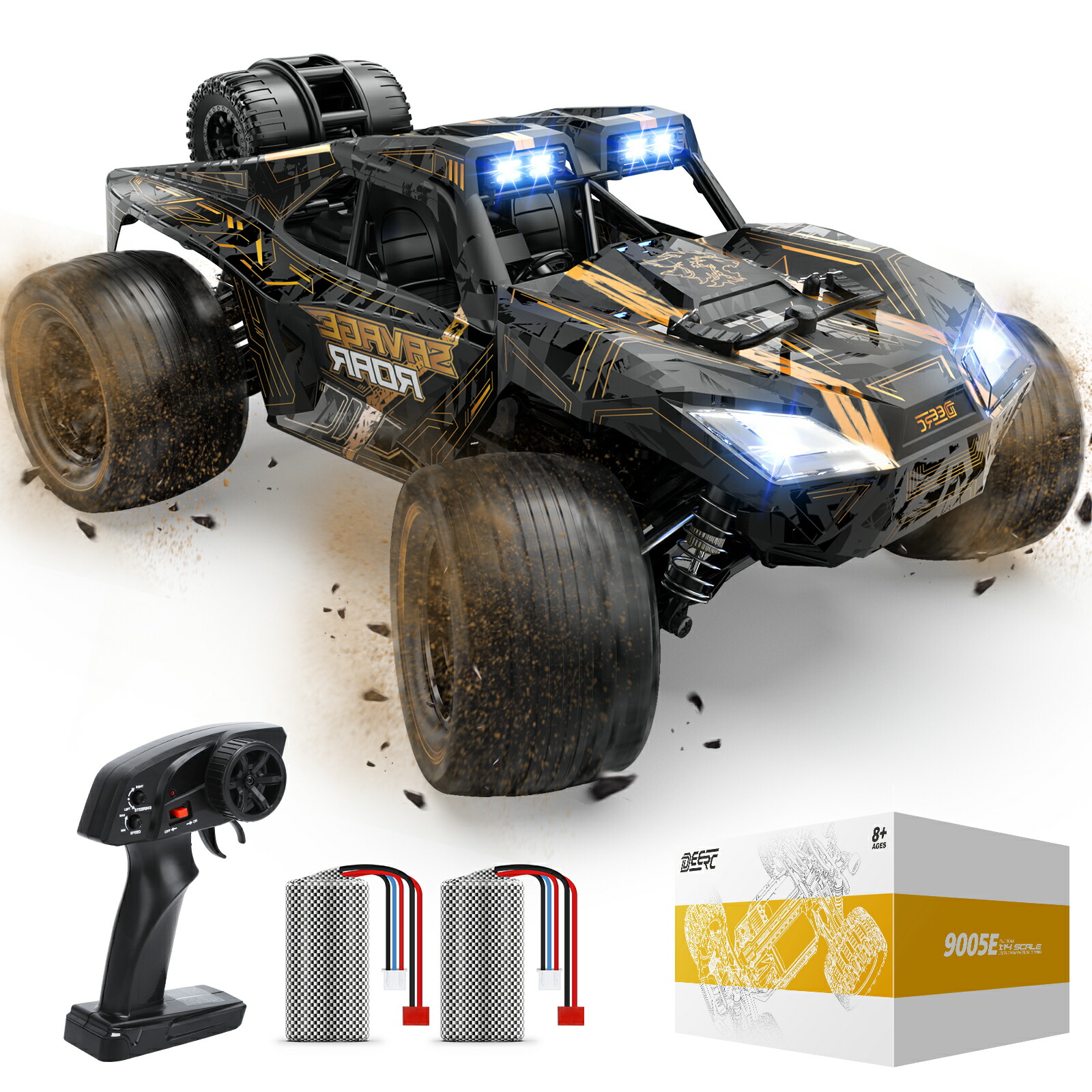 楽天市場】DEERC ラジコン ラジコンカー オフロード リモコンカー 4WD