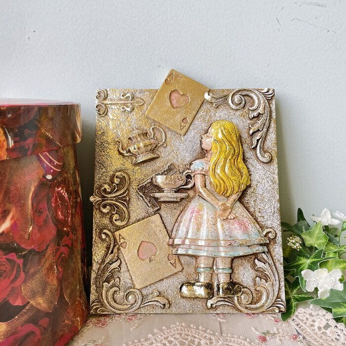 楽天市場】【ハルモニア】ワンダーランドウォールアート/アリス hm