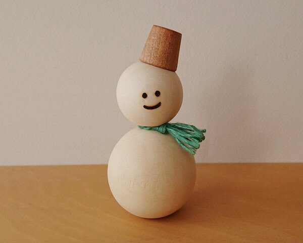 楽天市場】雪だるま【ギフト】 北海道 木製品 木製 木のおもちゃ 木の