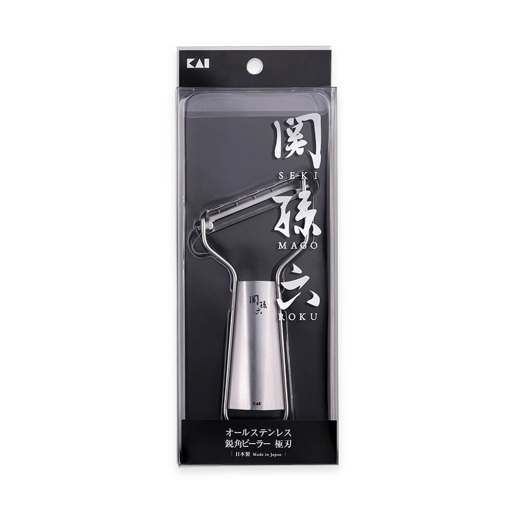 楽天市場】貝印 DH3356 関孫六 オールステンレス 鋭角ピーラー 極刃