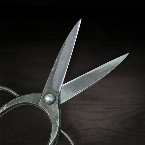 楽天市場】佐保 庭師型鋏 4寸刃 青紙鋼 カシメ止め 総手造り鍛造品