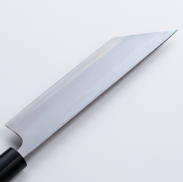楽天市場】堺元兼 鰻裂き包丁 片刃 210mm江戸裂き 関東型 白紙2号 刃金