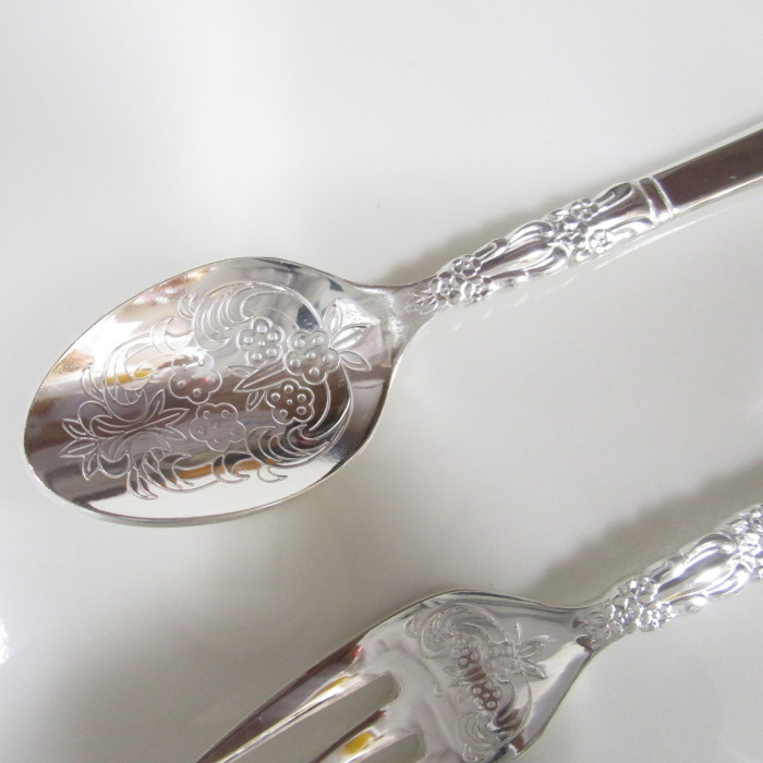 楽天市場】スプーン フォーク 『アンティーク風』アンティーク柄