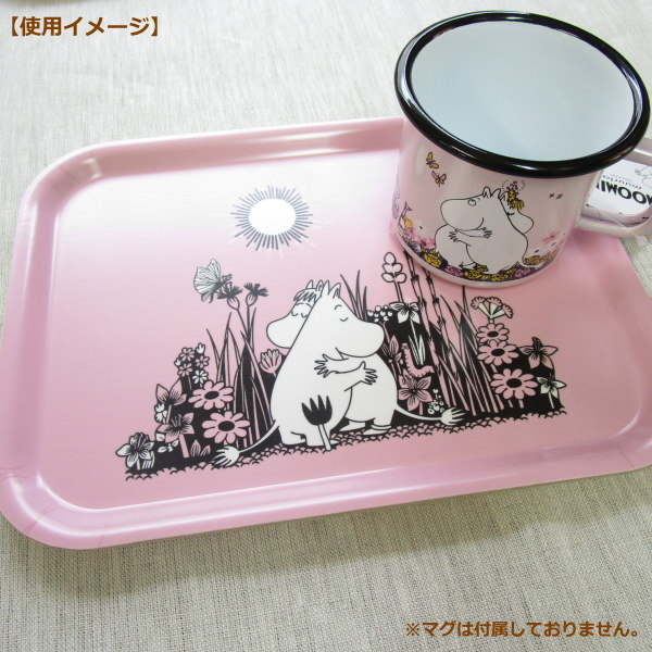 楽天市場】トレー(お盆 トレイ) 『ムーミンハグ』ピンク ムーミン