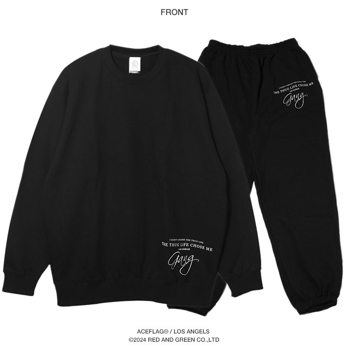 楽天市場】ACE FLAG 上下セット 長袖 ブランド スケボー メンズ 春秋冬