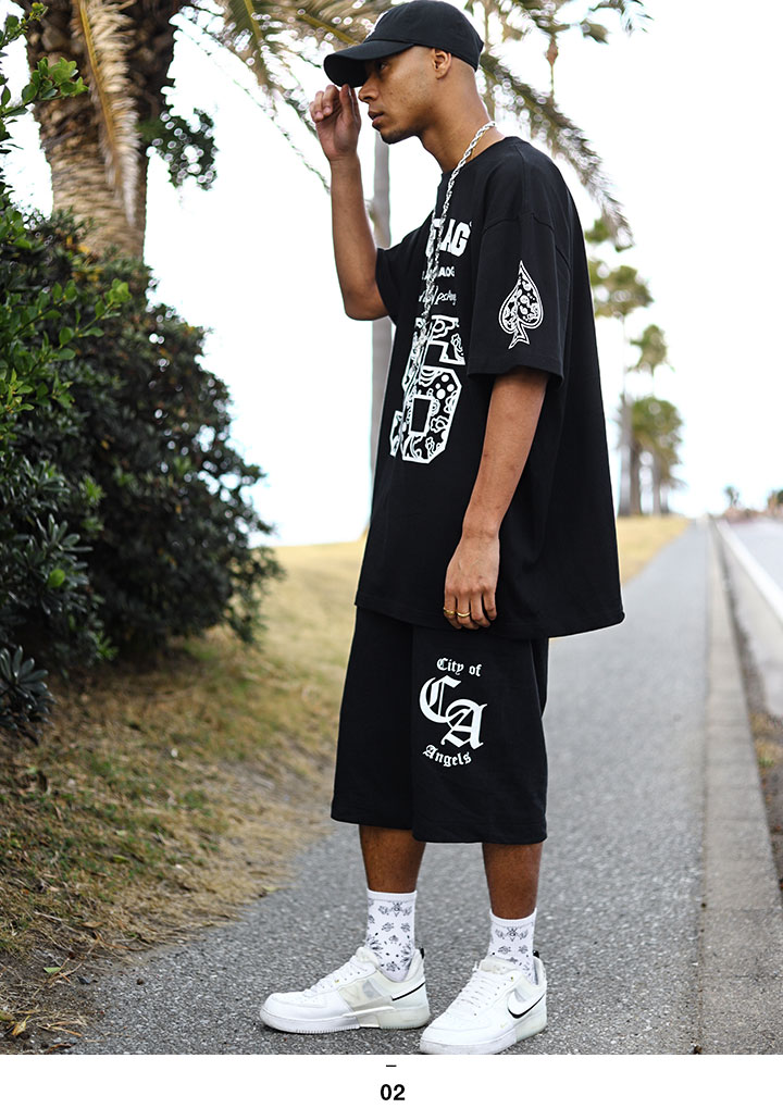 楽天市場】【43%OFF】ACEFLAG 上下セット 半袖 ブランド Tシャツ