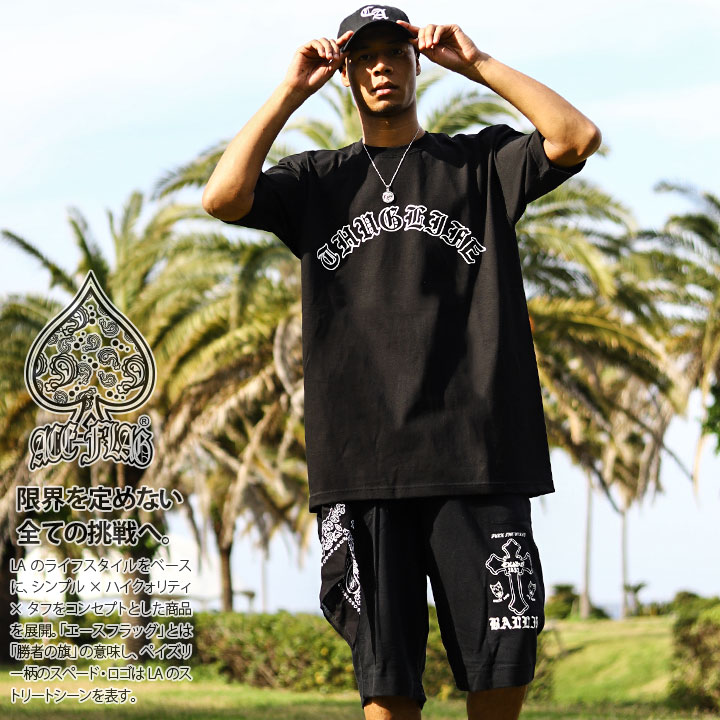 楽天市場】【43%OFF】ACE FLAG 上下セット 半袖 ブランド Tシャツ