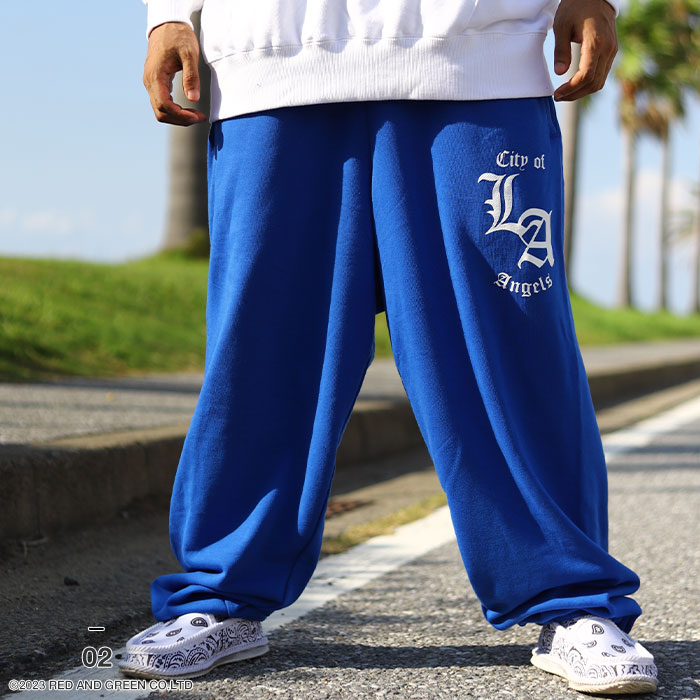 楽天市場】ACE FLAG スウェットパンツ 裏パイル メンズ 黒/青 大きい