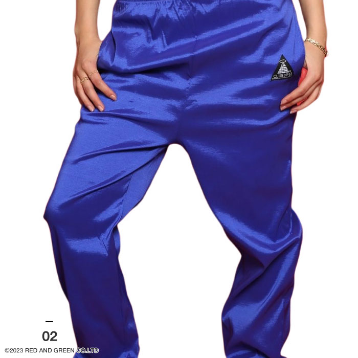 楽天市場】CLUB NO1Z ナイロンパンツ ブランド シャカパン ACEFLAG