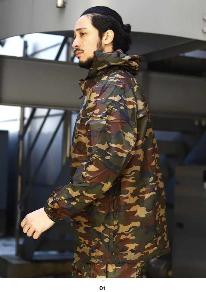 楽天市場】自衛隊 グッズ 陸自 陸上自衛隊 カモフラヤッケ アウター