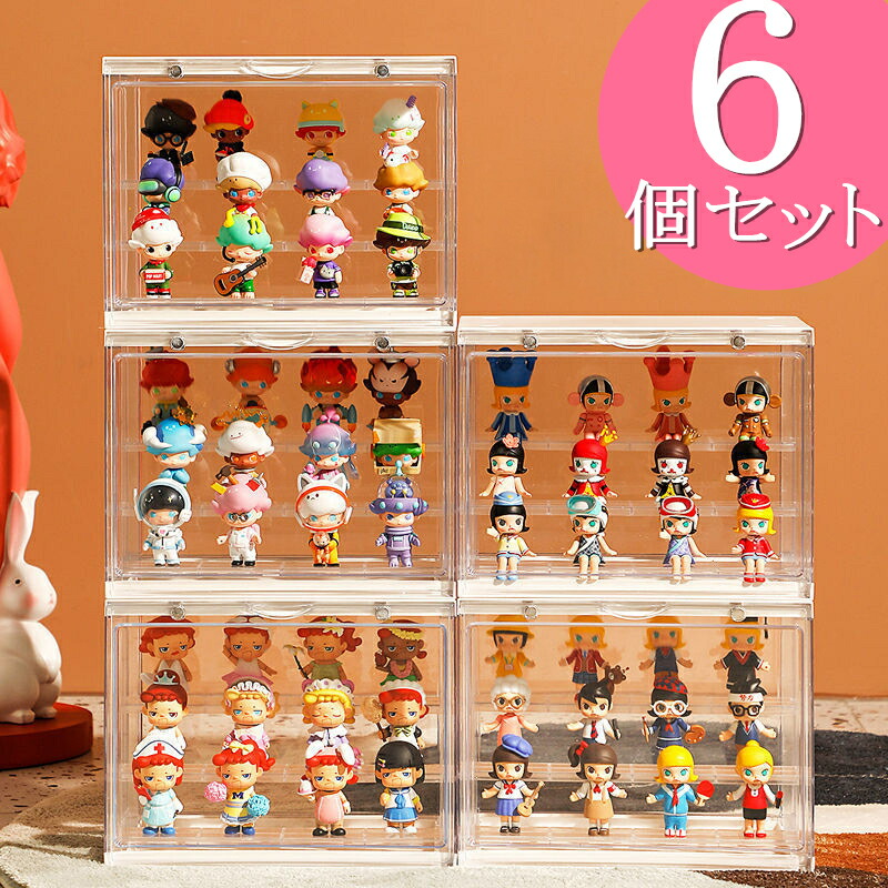 楽天市場】【6個セット】【6ヶ月保証】 コレクションケース アクリル