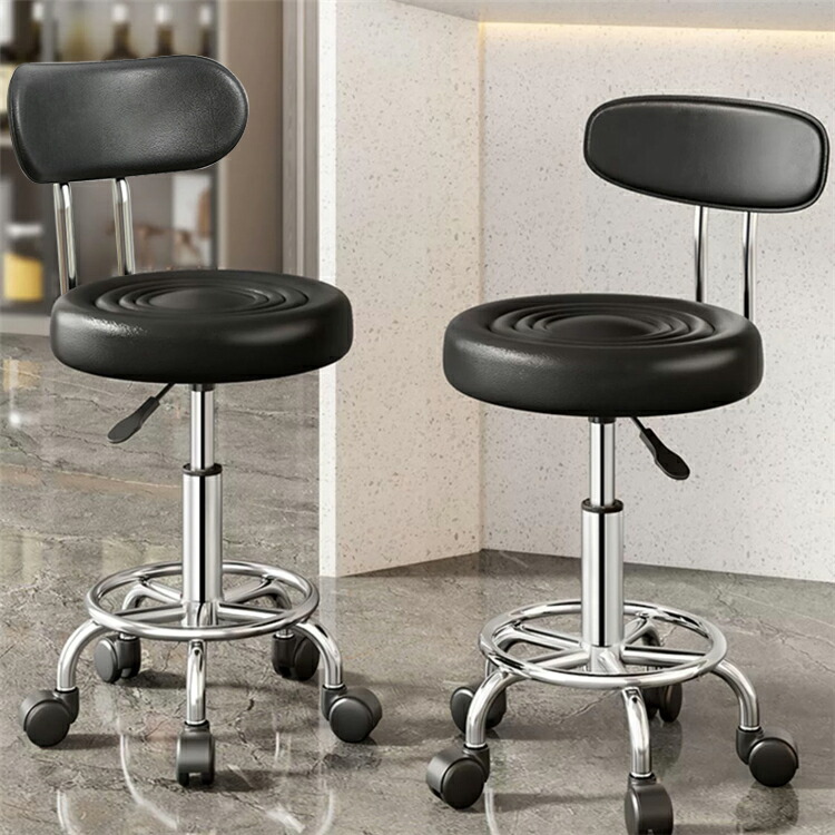 楽天市場】【6ヶ月保証】【2脚セット】丸椅子 キャスター付き 製図仕事