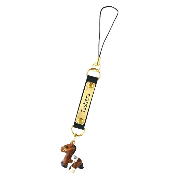 楽天市場】タスティエーラ号携帯ストラップ：Tastiera競走馬GI