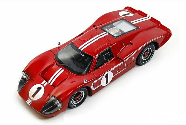 楽天市場】1/18 SHELBY COLLECTIBLES☆1967 フォード・マーク4 赤 ＃1