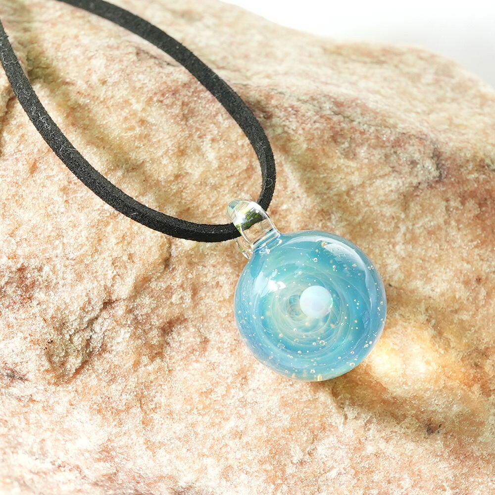 楽天市場】宇宙ガラス ペンダント 日本製 宇宙 チョーカー 惑星 メンズ